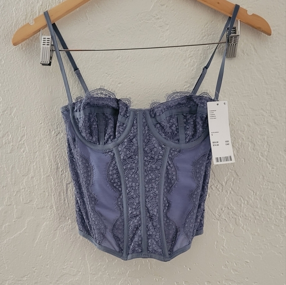 Urban Outfitters Out From Under Bustier Top Size Small NWT - Picture 1 of 8